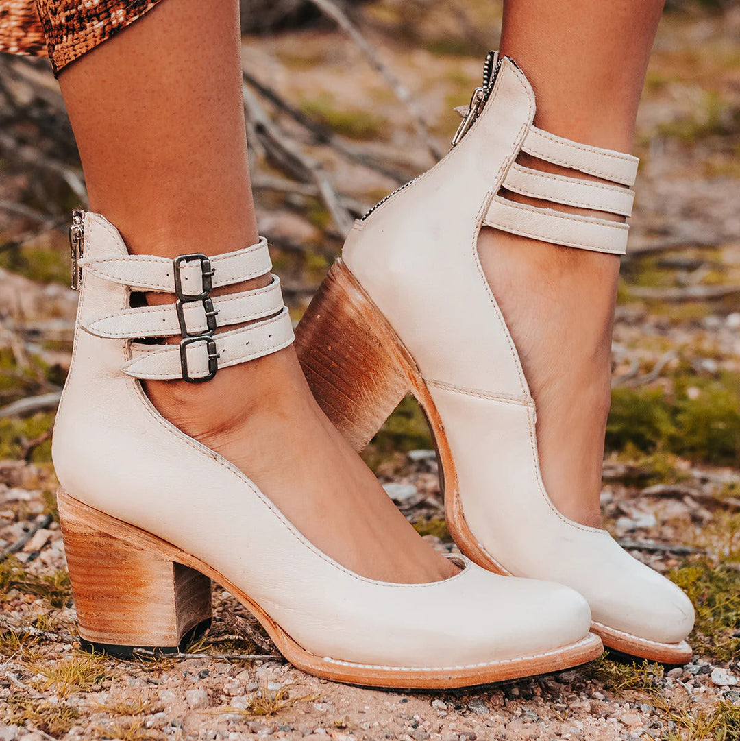 Alianna™ | Women's Medieval Shoes with High Thick Heels