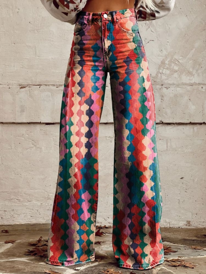 Brielle™ | Wide-Leg Bohemian Pants