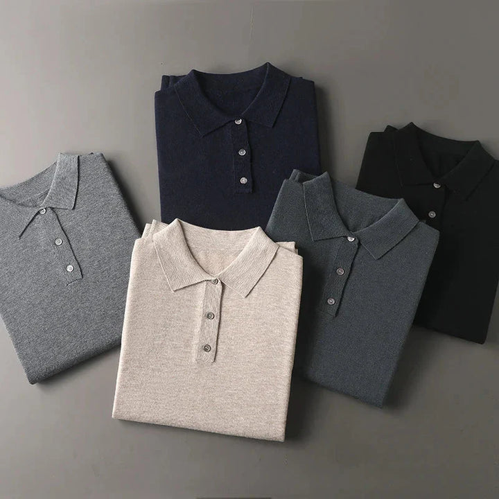 Owen™ | 100% Cashmere Polo