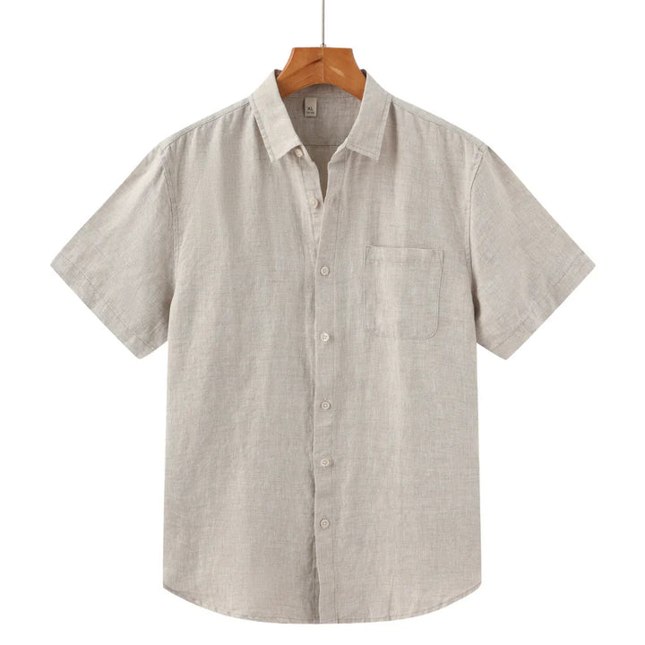 Henry™ | Men's Shortsleeve Linen Shirt