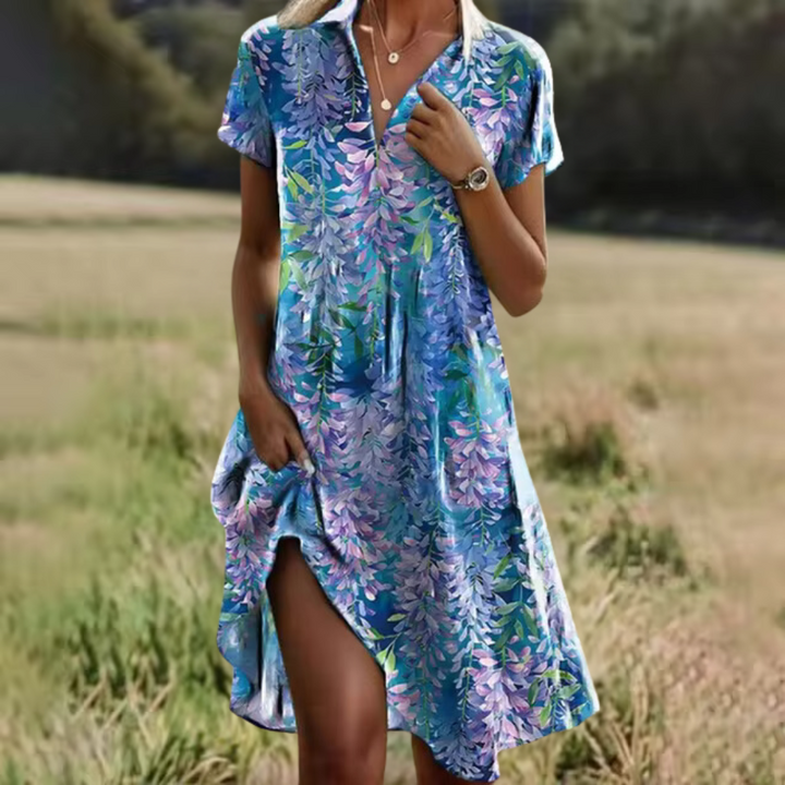 Lorianna™ | Women's Flowy Floral Summer Dress