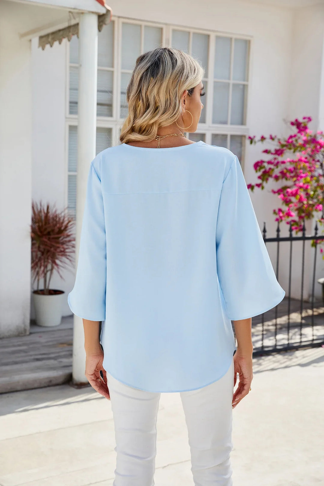 Samantha™ | V-neck blouse