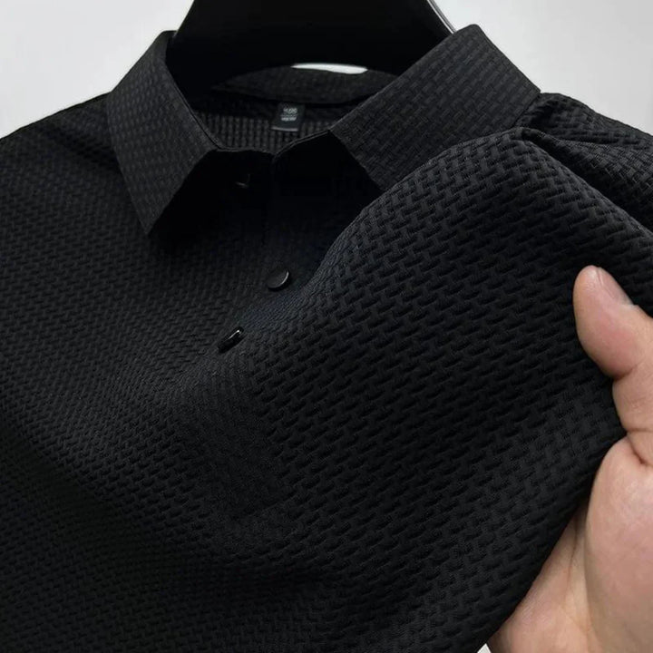 Daniel™ | Men's Silk Polo (Anti-Wrinkle)