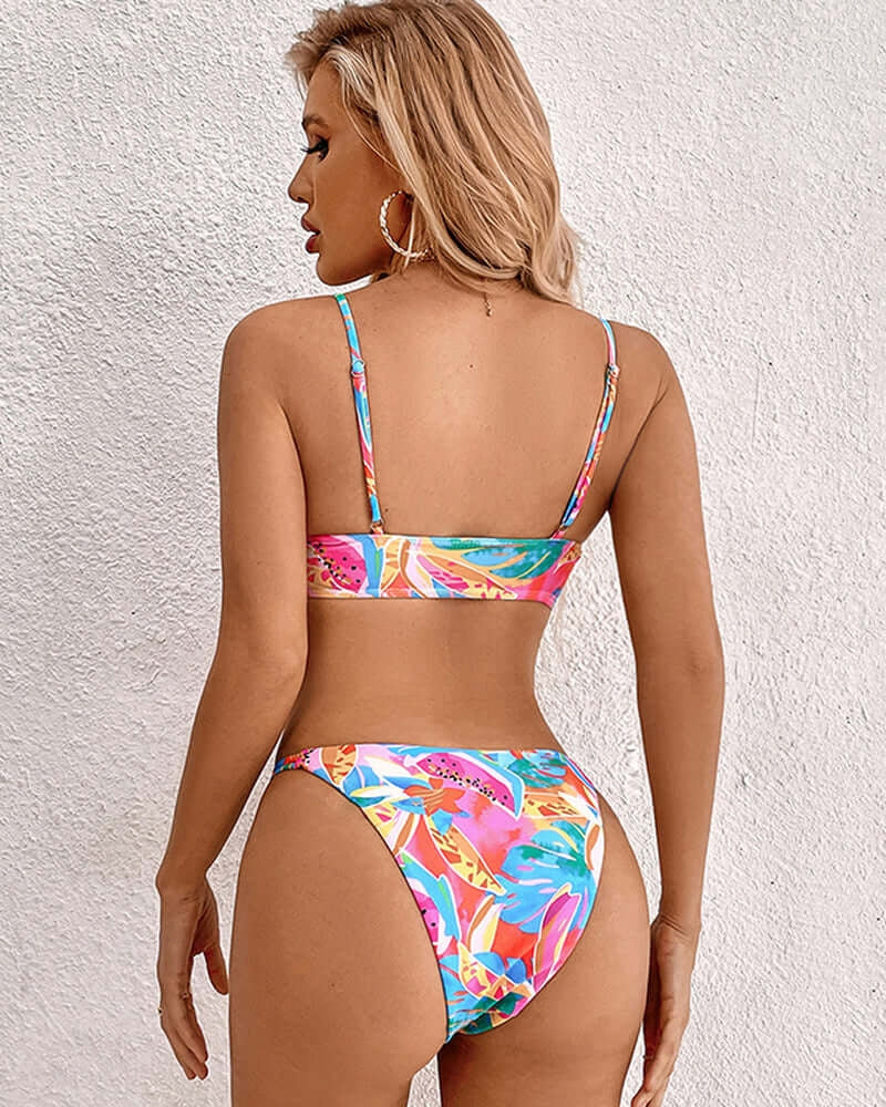 Helen™ | Women's Tropical Floral Bikini Set