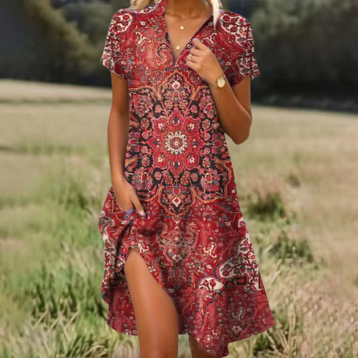 Lorianna™ | Women's Flowy Floral Summer Dress