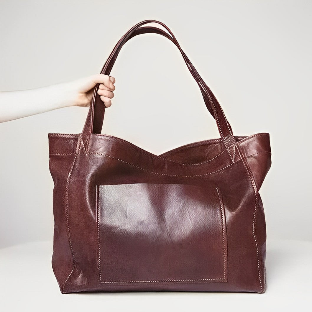 Hanna™ - Vintage Leather Tote Bag