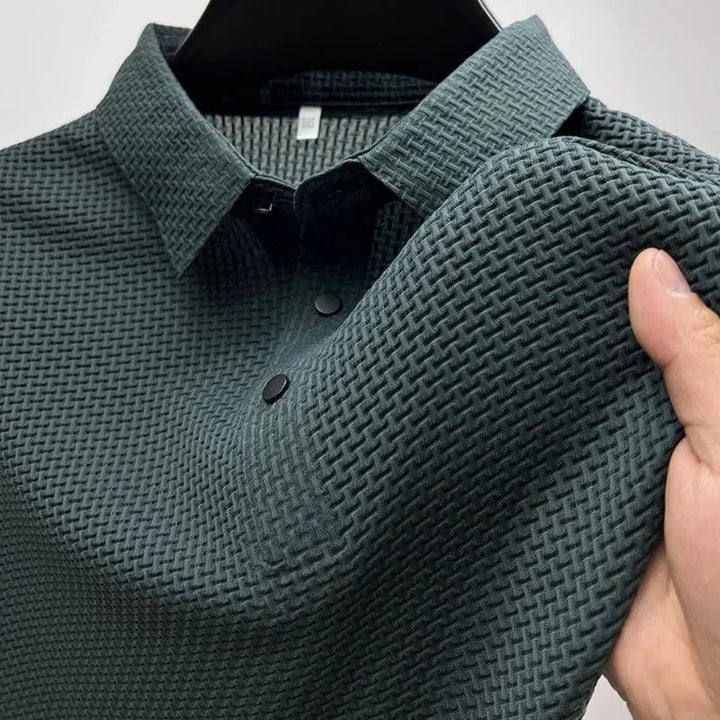 Daniel™ | Men's Silk Polo (Anti-Wrinkle)