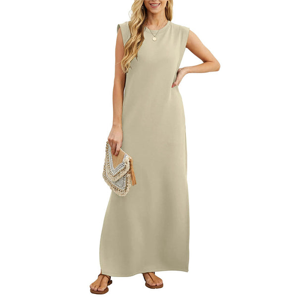 Olive™ | Effortless Wrinkle-Free Dress with a Chic Split Hem