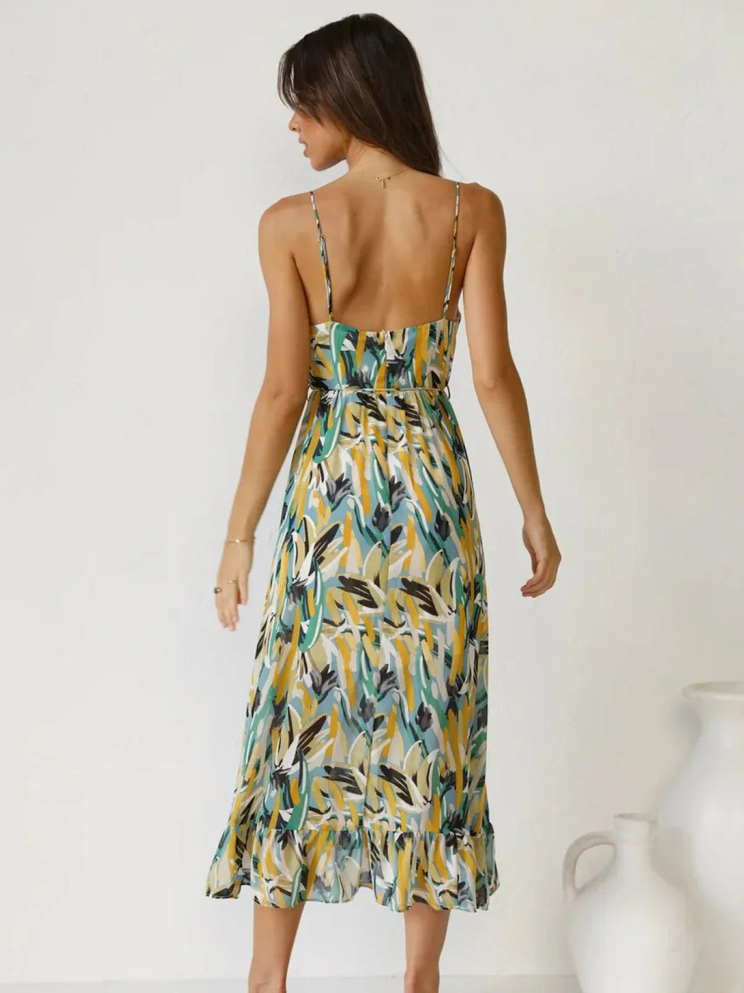 Julia™ | Stylish Colorful Midi Dress for a Lively Look