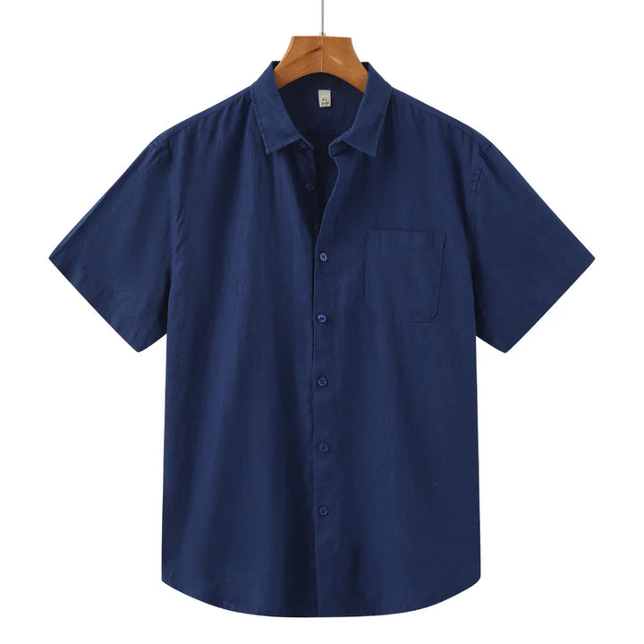 Henry™ | Men's Shortsleeve Linen Shirt