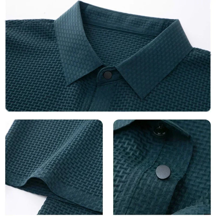 Daniel™ | Men's Silk Polo (Anti-Wrinkle)