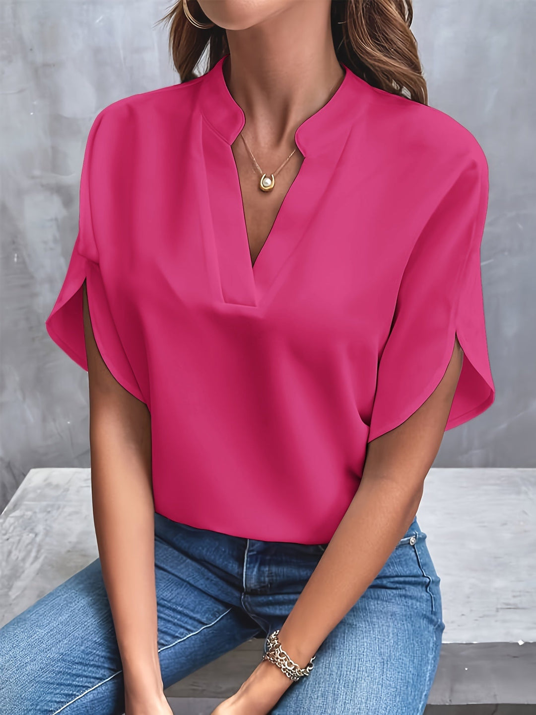 Via™ | Elegant light blouse for women