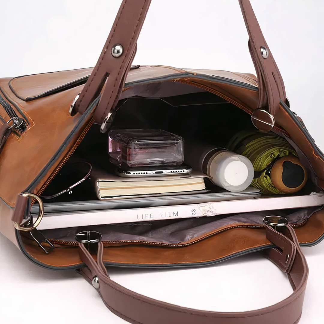 Roseann™ | Vintage style shoulder bag