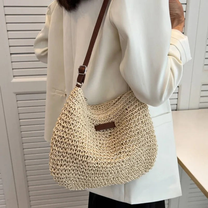 Alina™ | Straw Shoulder Bag