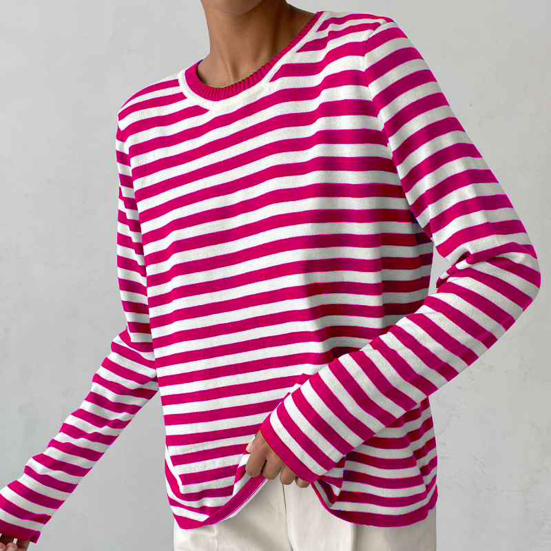 Avery™ | Lightweight, summery striped T-shirt