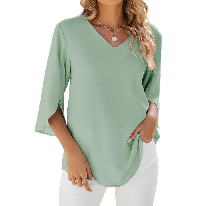 Samantha™ | V-neck blouse