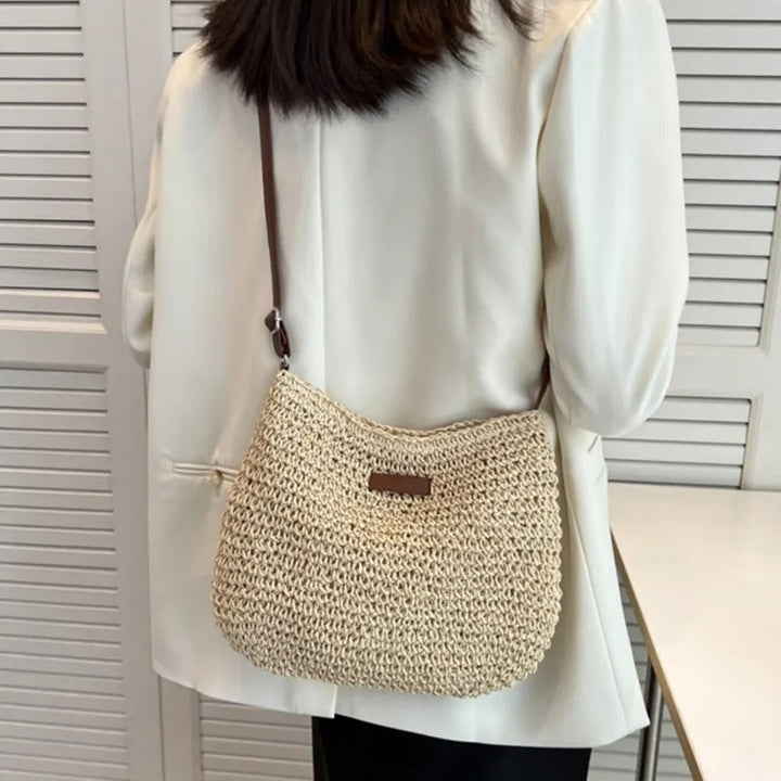 Alina™ | Straw Shoulder Bag